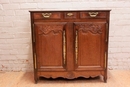 Normandy style Cabinet in Oak, France 18th century