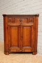 Louis XVI style Corner cabinet in Oak, France 18th century