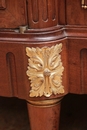 Louis XVI style Armoire in mahogany & bronze, France 19th century