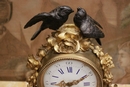 style Clock set in Bronze, France 19th century