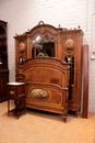 Louis XVI style Bedroom in mahogany and bronze, France 19th century