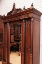 Gothic style Bedroom in Walnut, France 19th century