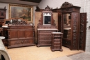 Hunt style Bedroom in Oak, France 19th century