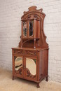 Art Nouveau style Cabinet in mahogany , France 1900