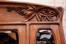 Art Nouveau style Cabinet in Oak, France 1900