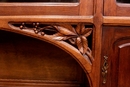 Art Nouveau style Cabinet in Oak, France 1900