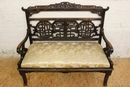 Asian sofa set, France 19th century
