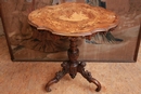 Black forest style Table in Walnut, France 19th century