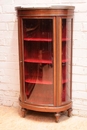 Louis XVI style Display cabinet in mahogany, France 19th century