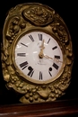 Breton style Grandfathers clock in Oak, France 1900