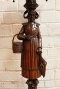 Breton style Pedestal, France 1900