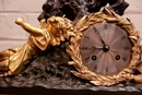 style Clock in Bronze, France 19th century