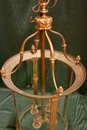 style Hall lamp in Bronze, France 1920
