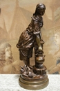 style Statue in Bronze, France