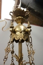 style Chandelier in Bronze, France 19th century