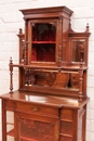 style Display cabinet in Walnut, France 1900