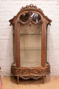 Louis XVI style Display cabinet in gilt wood, France 19th century