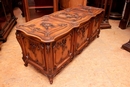 Louis XV style Trunk/cabinet in Walnut, France 19th century