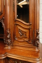 Louis XV style Cabinet in Walnut, France 19th century