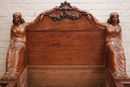 Napoleon III style Bed in mahogany, France 19th century