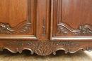 Normandy  style French armoire in Oak, France 18 th century