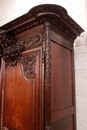 Normandy style Armoire in Oak, France 18th century