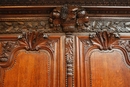 Normandy style Armoire in Oak, France 19th century