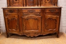 French provencal style Cabinet in Walnut, France 1920