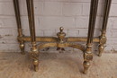 Louis XVI style Console in gilt wood , France 1900