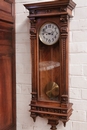 Henri II style Clock in Walnut, France 19th century