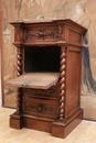 Hunt style End table in Oak, France 19th century