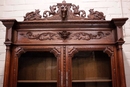 Hunt style Cabinet in Oak, France 19th century