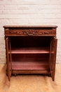 Hunt style Display cabinet in Oak, France 19th century