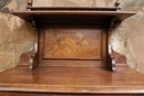 Henri II style Cabinet in Walnut, France 1900