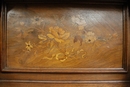 Henri II style Cabinet in Walnut, France 1900