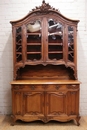 Louis XV style Cabinet in mahogany, France 19th century