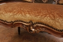 Louis XV style Little sofa in Walnut, France 19th century