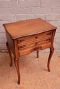 Louis XV style Sewing table in Walnut, France 1920