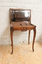 Louis XV style Vanity and chairs in Walnut, France 19th century