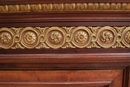 Louis XVI style Bookcase in mahogany & bronze, France 19th century