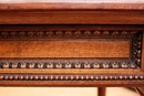 Louis XVI style Desk table in Walnut, France 19th century