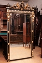 Napoleon III style Mirror in gilt plaster, France 19th century