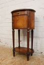 Louis XVI style Nightstand in mahogany and bronze, France 1900