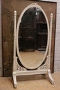 Louis XVI style Cheval mirror, France 1900