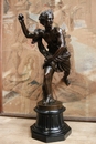 style Bronze in Bronze and marble, France 19th century