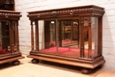 Renaissance style Display cabinets in Walnut, France 19th century