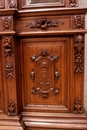 Renaissance style Bookcase in Oak, France 19th century