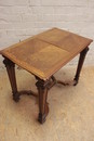 Regency style Center table in Oak, France 1900