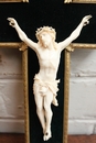Religious style Cross in Ivory, France 19th century