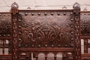 Renaissance style Chairs in Oak, France 19th century
